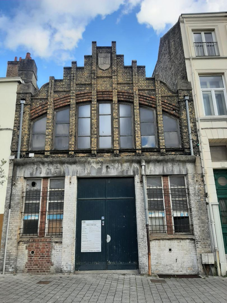 C'est dans les locaux, classés monument historique, de l'ancienne criée de Dunkerque que Florent Ladeyn et son associé Kevin Rolland vont ouvrir leur nouvel établissement.