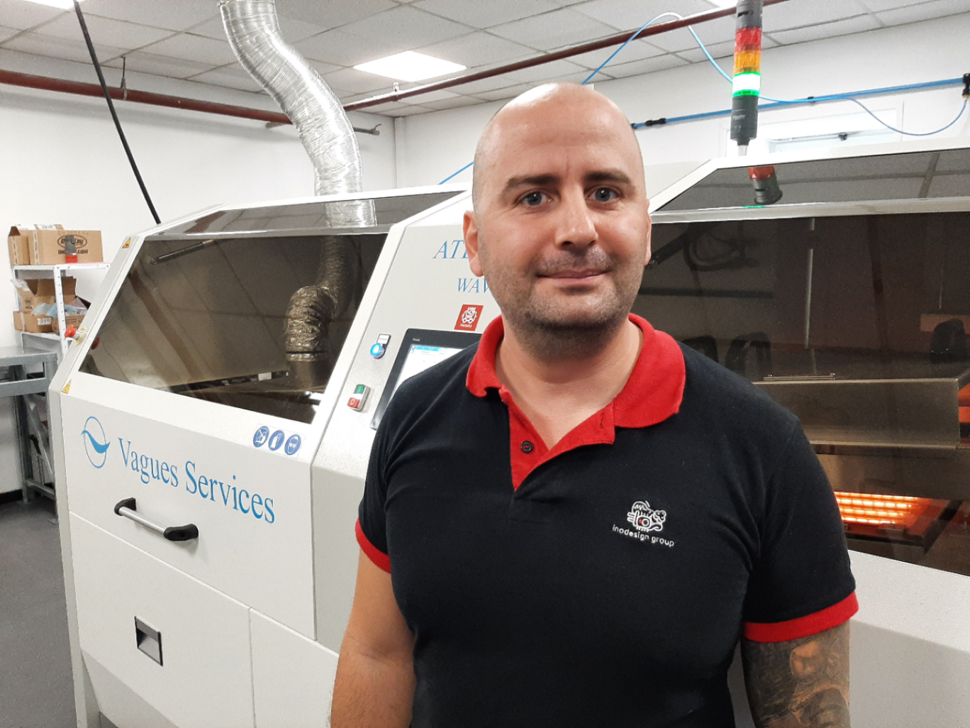 Mickael Coronado, ingénieur électronique de Polytech Lille et fondateur d'Inodesign Group.