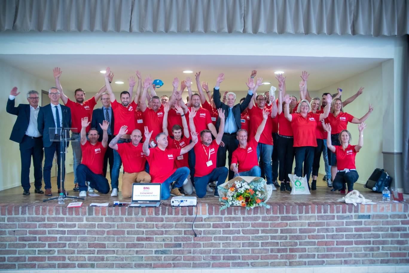 Lancé le 1er octobre, le BNI de Merville espère atteindre les 40 membres d’ici la fin de l’année. (© BNI Merville)