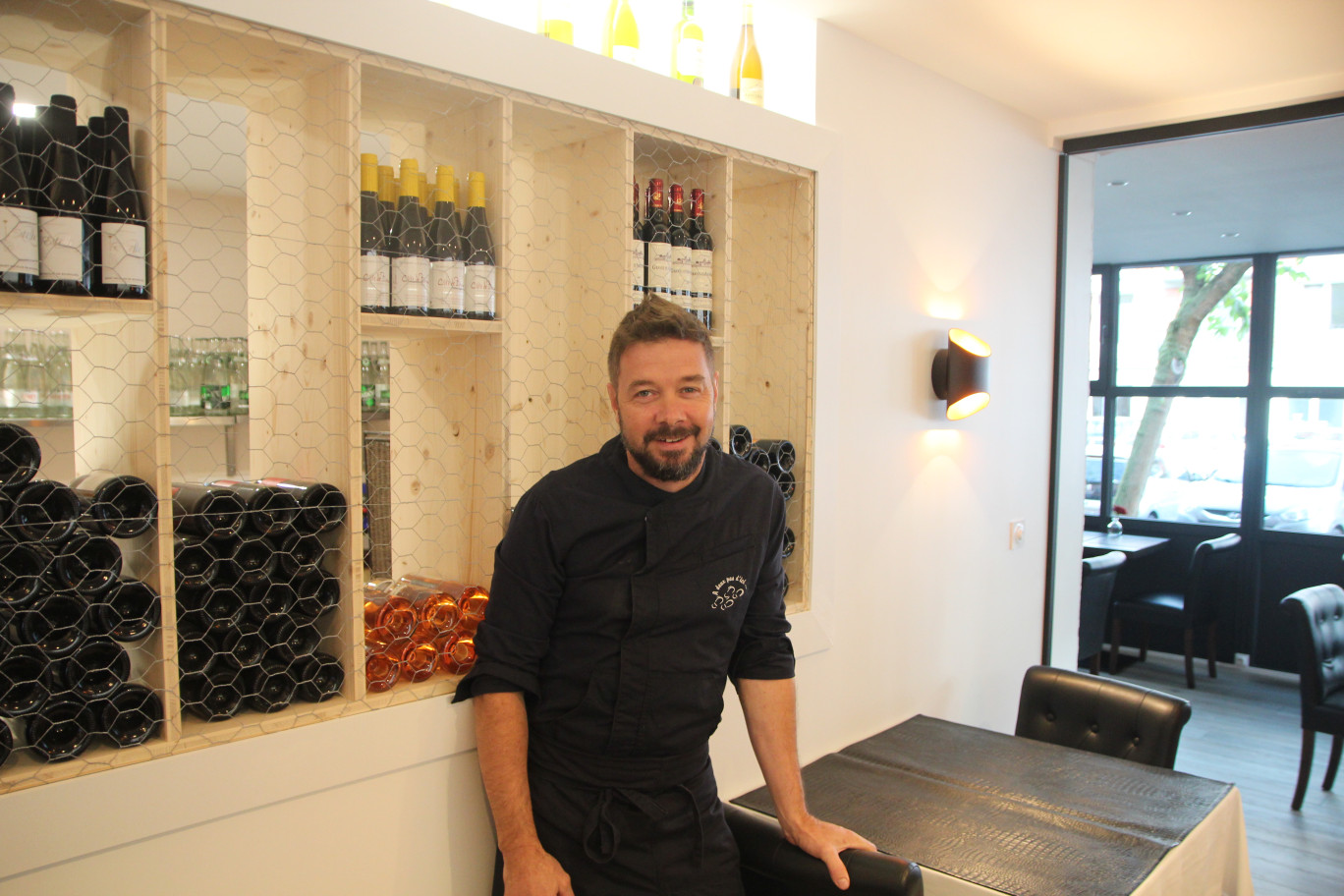 Raynald Piquenot, chef du restaurant à deux pas d’ici depuis 2003. (© Aletheia Press / B. Delabre)