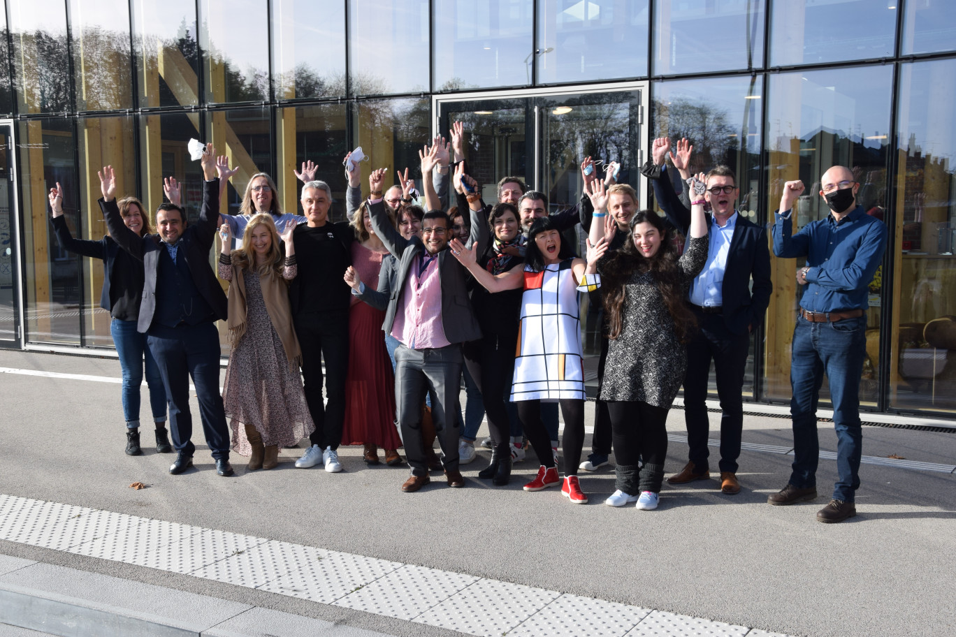 Les quinze entrepreneurs de la promotion 2021 du cluster Louvre Lens Vallée seront accompagnés pendant six mois pour parfaire leur projet.