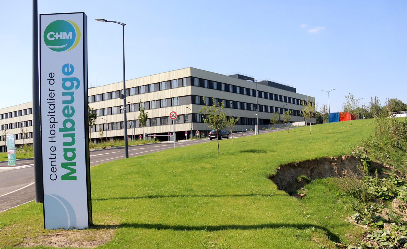 Le nouveau Centre hospitalier à Maubeuge s'étend sur 33 000 m².