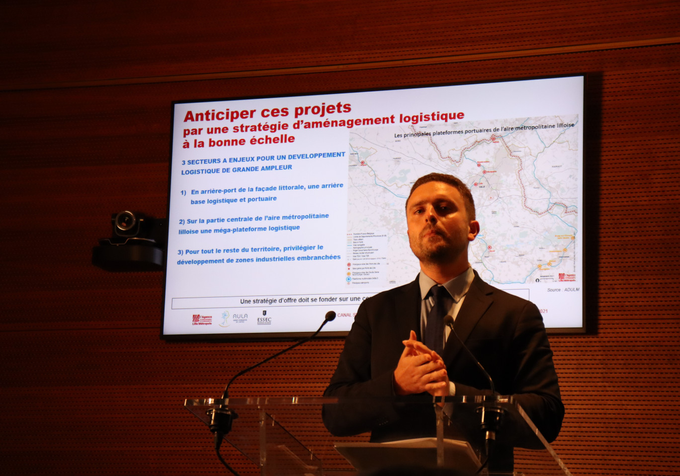 Edouard Dequeker, professeur à la chaire d’économie urbaine de l’ESSEC. © Aletheia Press/E. Chombart