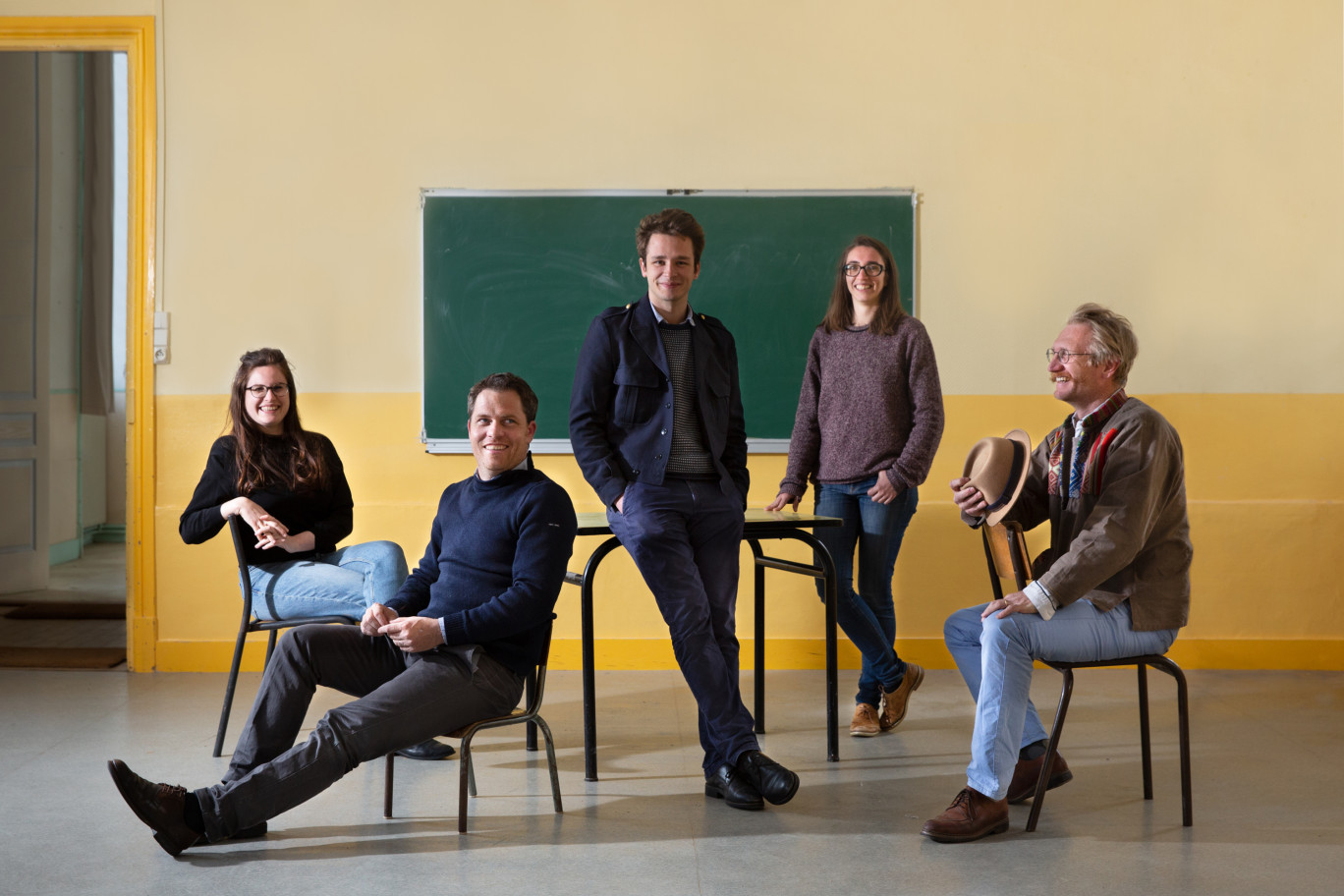 Les fondateurs de l'Institut de Tramayes. @ L'Institut de Tramayes