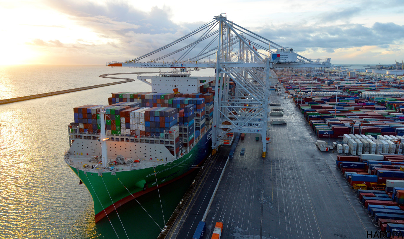 Parmi les projets, l’extension de Port 2000 au Havre devrait être achevée en 2022. (Photo Haropa Port)