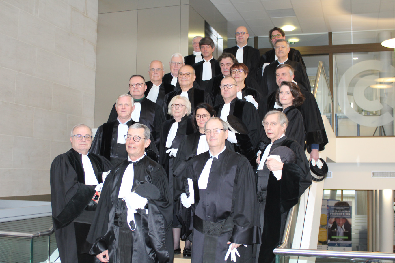 Les juges du tribunal de commerce de Saint-Quentin ont fait leur rentrée officielle jeudi dans les locaux de la Chambre de commerce et d'industrie de l'Aisne.