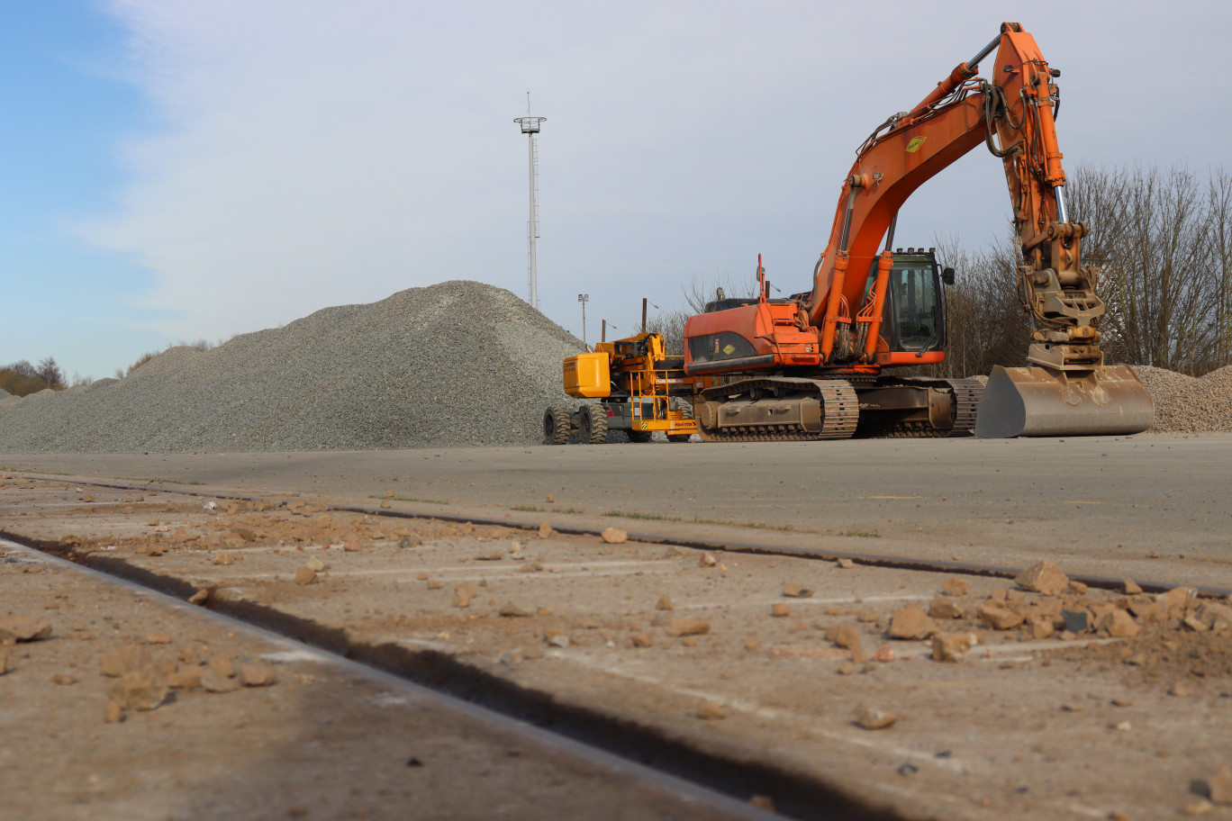 SNCF réseau, qui réalise un chiffre d’affaires de 6,5 milliards d’euros, devrait économiser 900 000 euros chaque année grâce au centre de recyclage. © Aletheia Press/E. Chombart