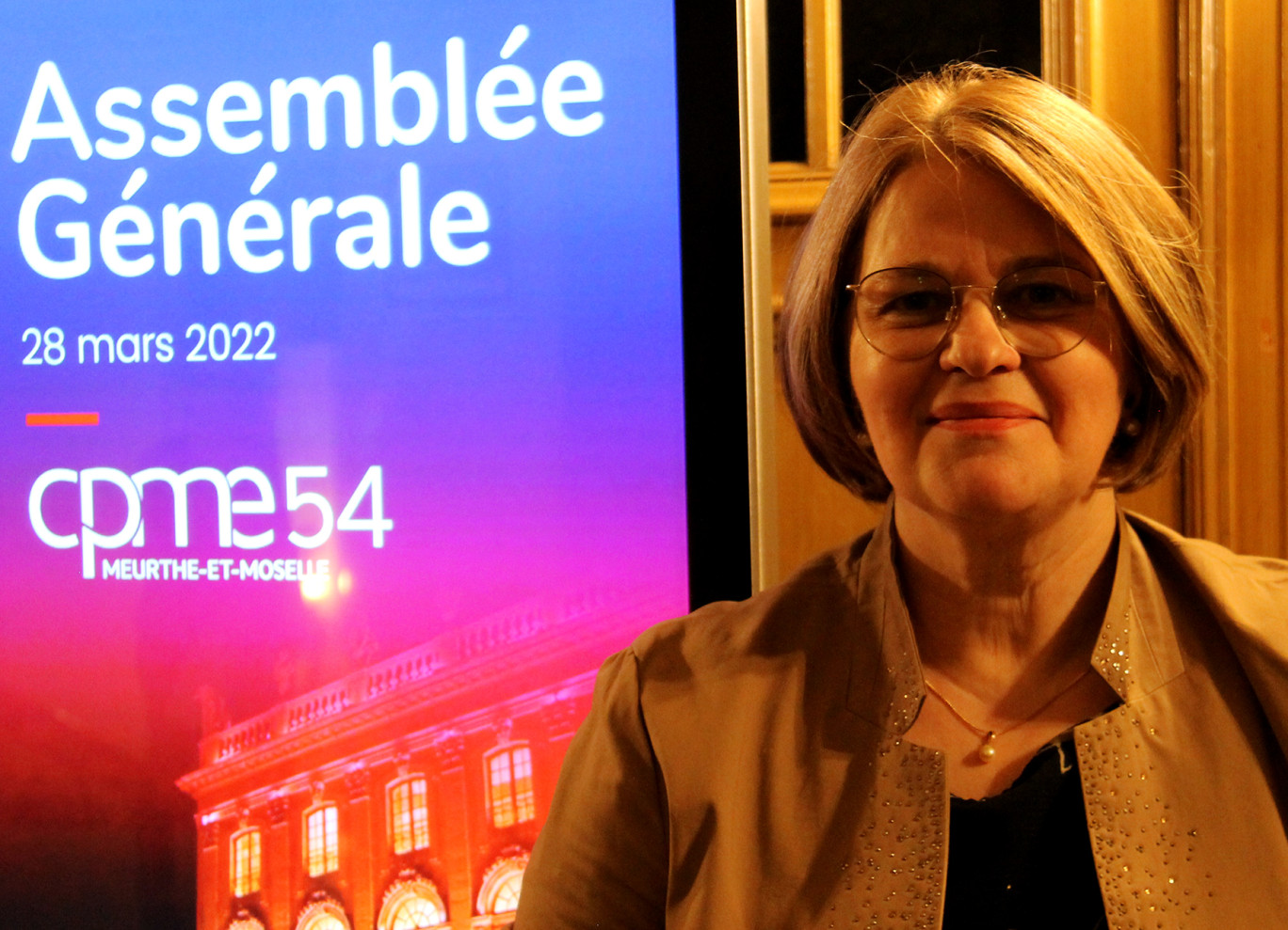 Carole Chrisment est la première femme élue à la tête de la CPME de Meurthe-et-Moselle. Elle succède à Franck Bersauter.