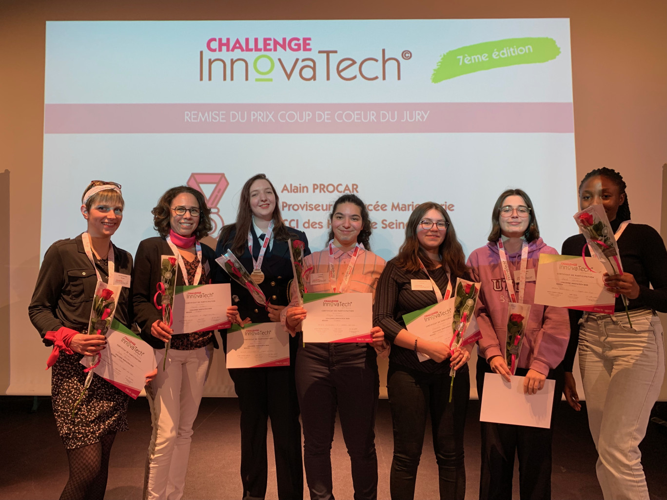 7ème édition du Challenge Innovatech en Picardie, un concours intergénérationnel 100 % féminin dédié à l’entrepreneuriat et à l’industrie du futur.