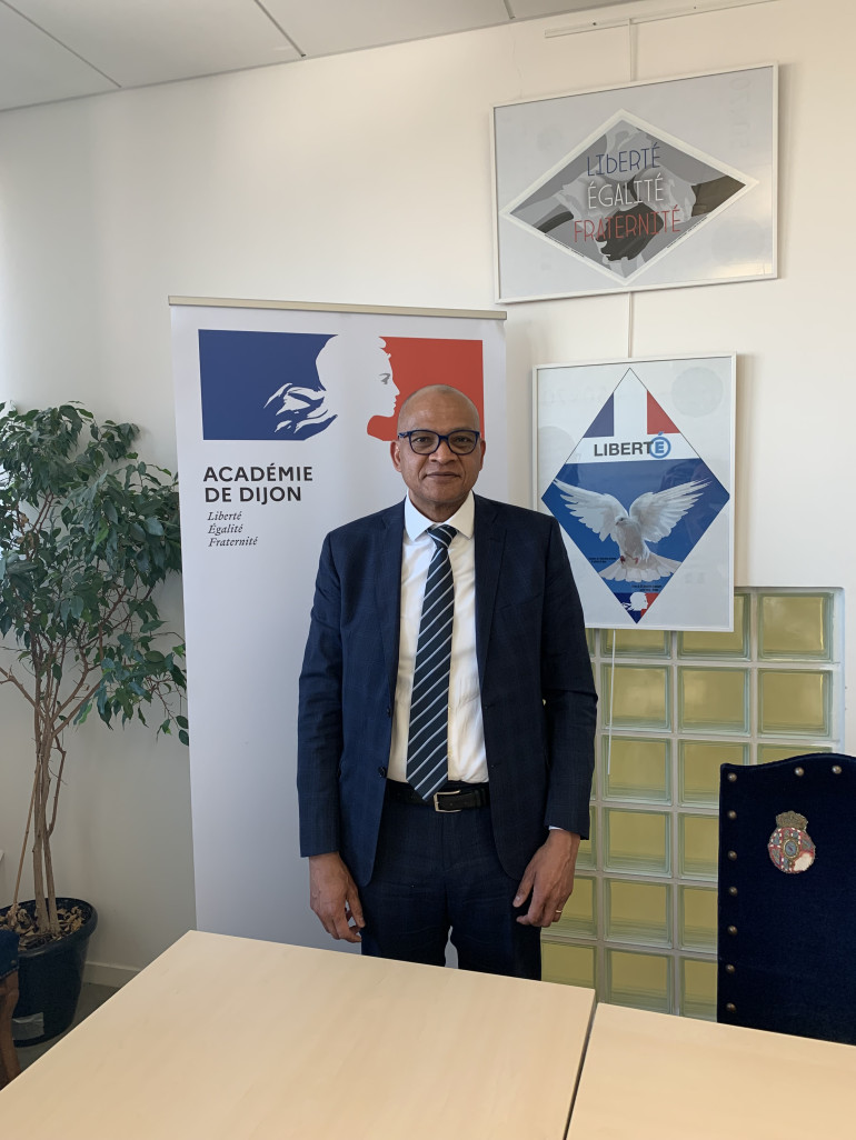Pierre N’Gahane, le nouveau recteur de l’Académie de Dijon. (c) ac-Dijon