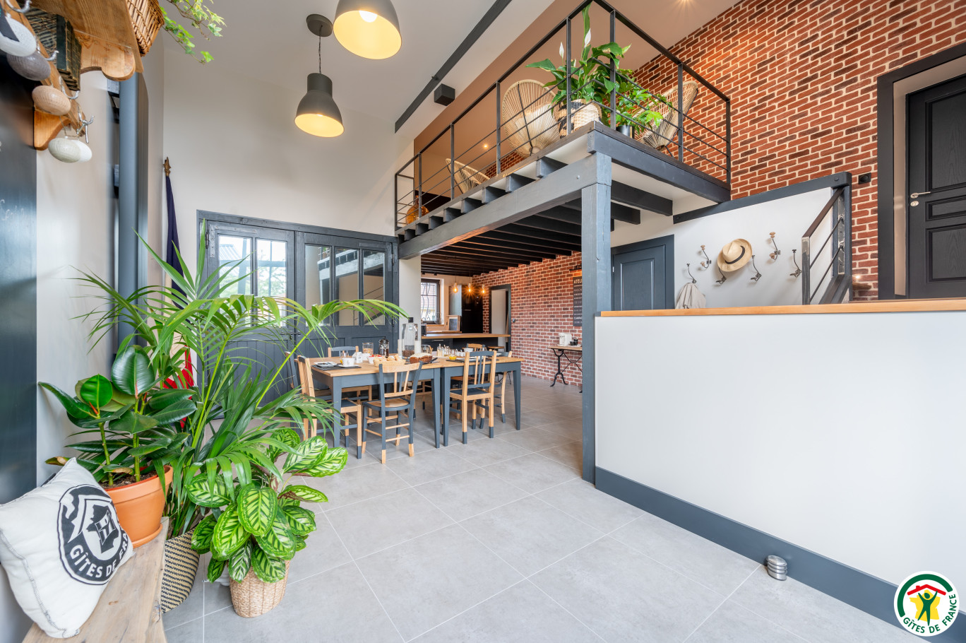 L'Atelier 19 a reçu le prix de la plus chambre d'hôte.(c) X.Renoux - Gîtes de France.