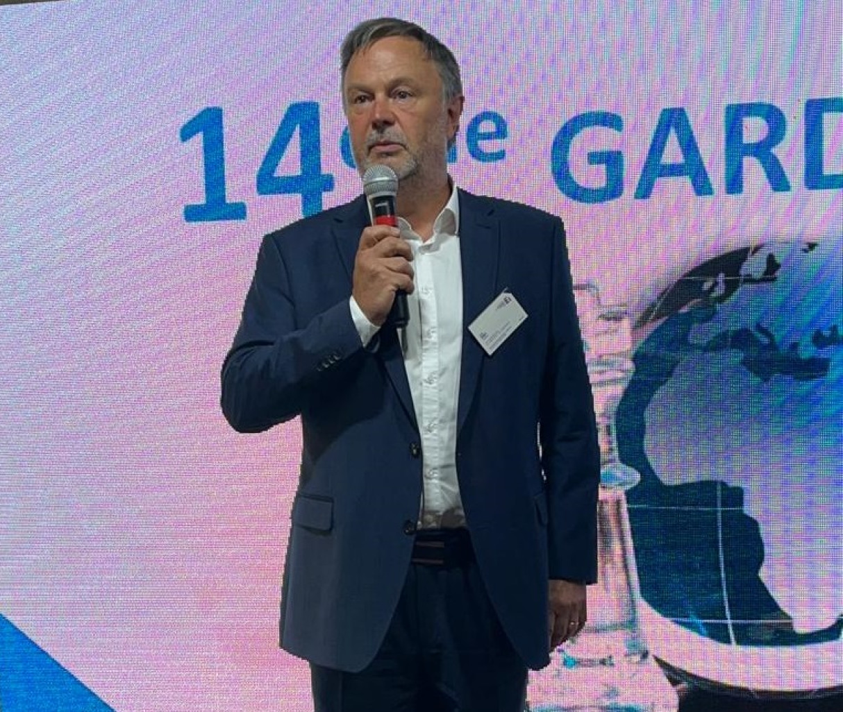 Luc Baijot, président du Medef Oise.