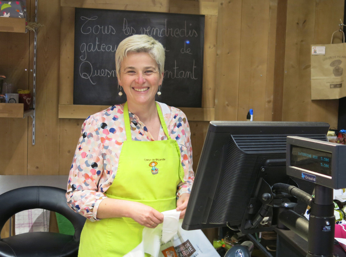 Virginie Coin, dirigeante de la société Coeur de Picardie (© Cœur de Picardie)