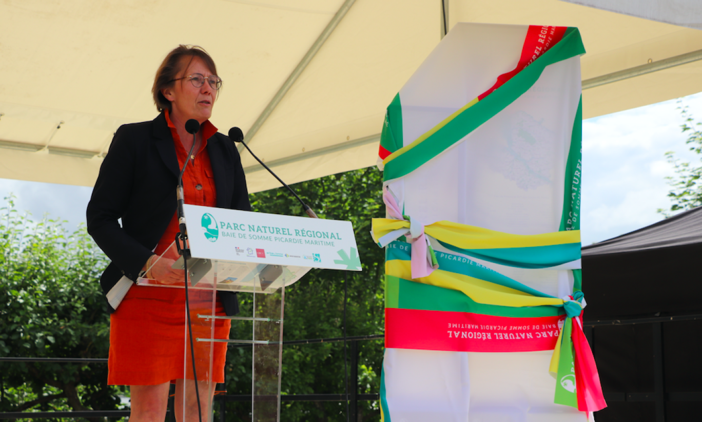 Patricia Poupart, présidente de ce PNR.