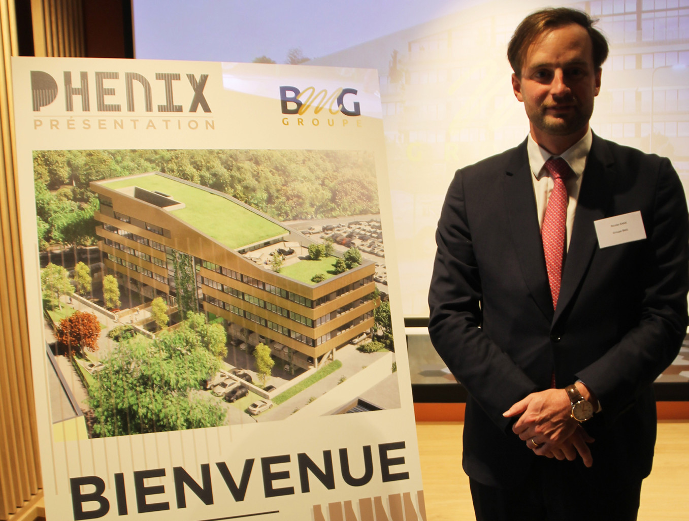 «Le Phénix est une nouvelle démonstration de l’ambition du groupe au service des territoires», assure Nicolas Ramé, le DG du Groupe BMG.