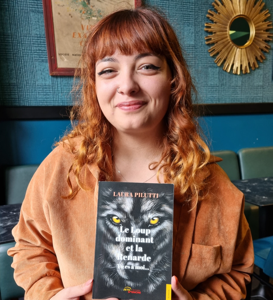 Laura Pilutti, autrice de son premier roman, parue aux Editions Jets d'Encre.
