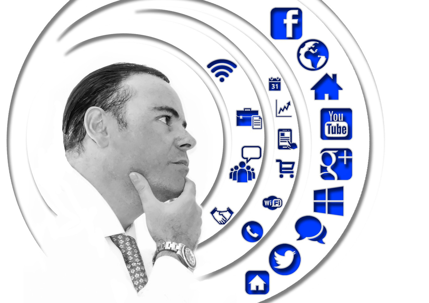 L'entrepreneur est entré dans la dimension de la communication commerciale virtuelle.