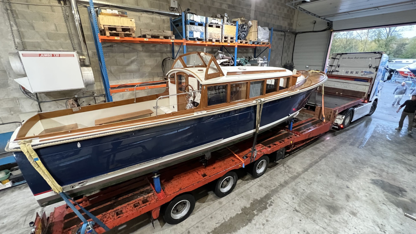 1 500 bateaux sont passés par les ateliers de Bateau Concept à Mâcon ou entre les mains des équipes quand, logement occupé à l’année, ils ne pouvaient pas quitter le port. (© Bateau Concept)
