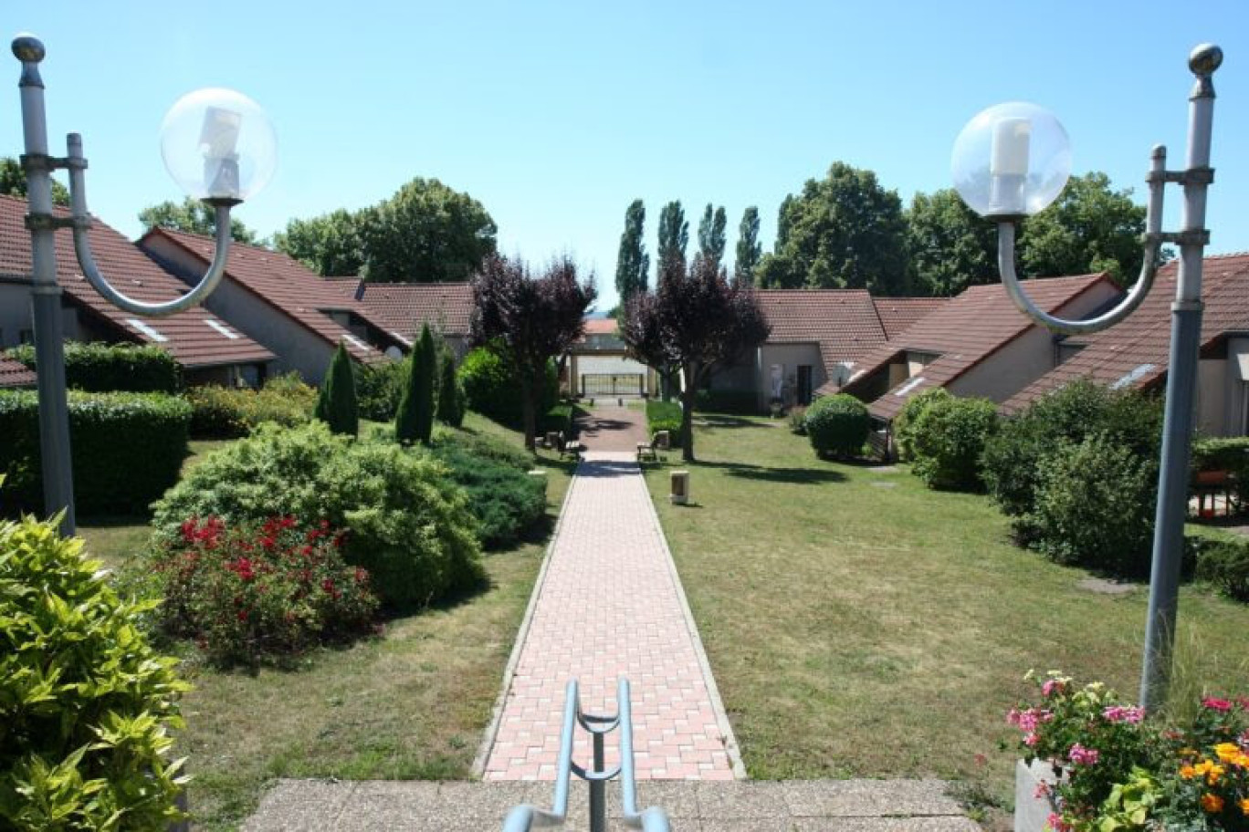 La résidence Les Tilleuls, à Morhange. (c) Énéal.