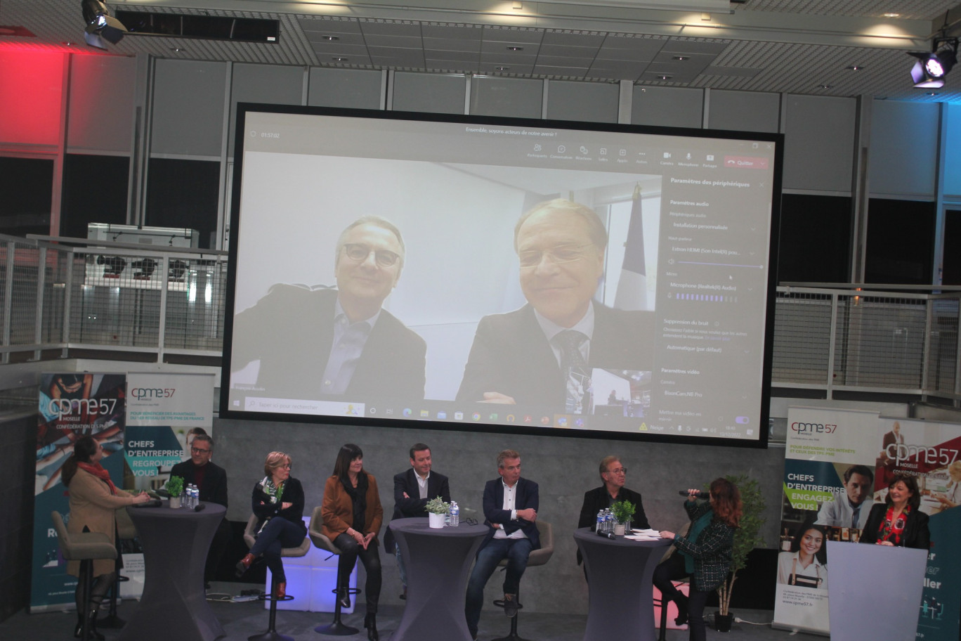 Avancer en bonne intelligence collective dans l'intérêt de l'écosystème entrepreneurial. © : CPME 57.