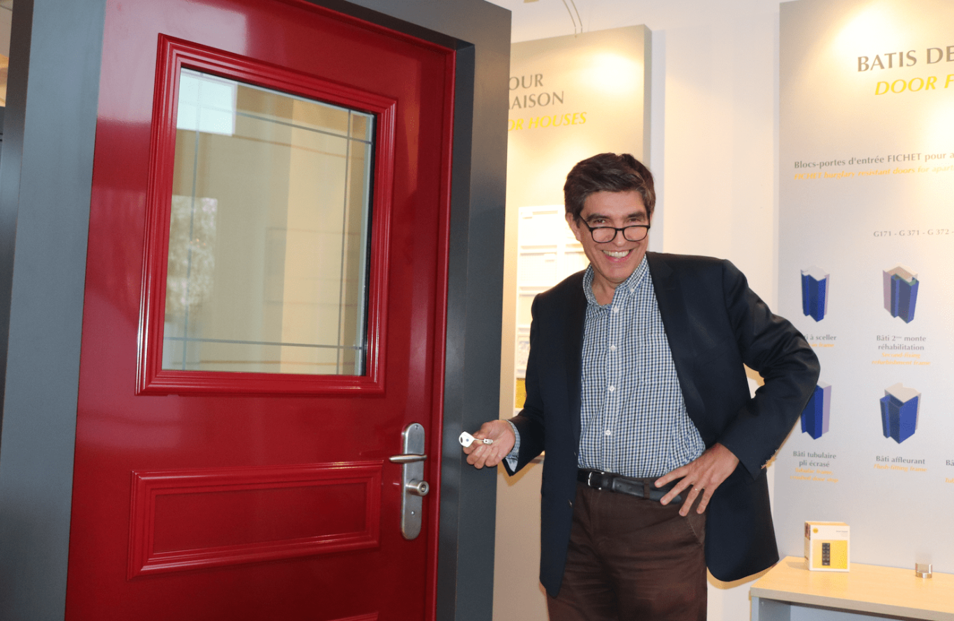 Frédéric Colin, le directeur de l’usine.