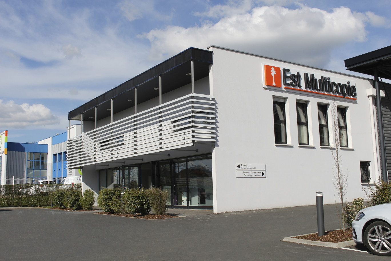 Le siège social d'Est Multicopie, à Metz. © Est Multicopie.