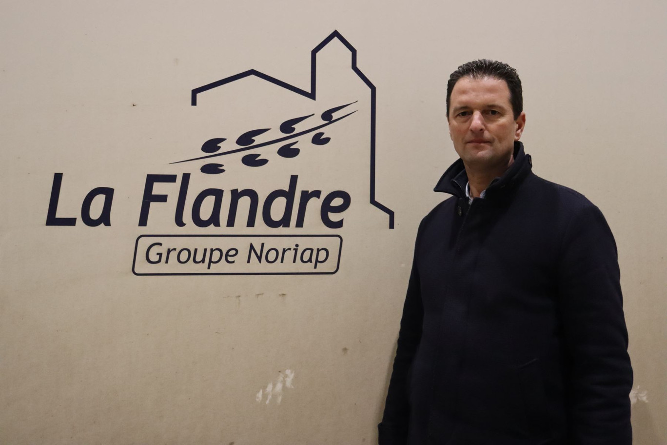 Pierre-Benoit Decool, chef de région de la coopérative La Flandre. © Aletheia Press/E.Chombart