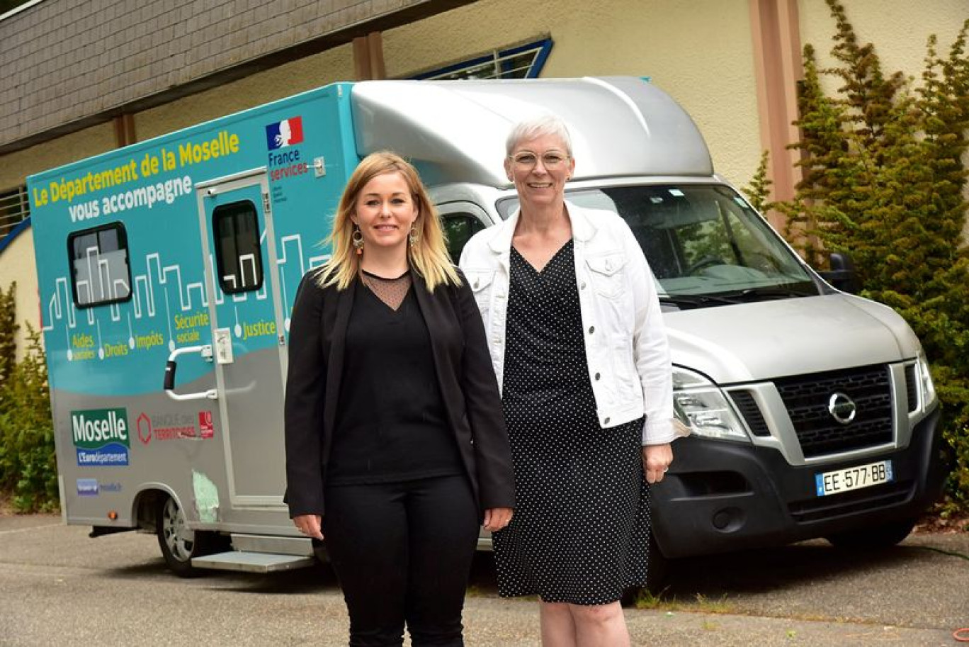 À la rencontre des Mosellans sur le territoire de Forbach/Saint-Avold. © Département de la Moselle.