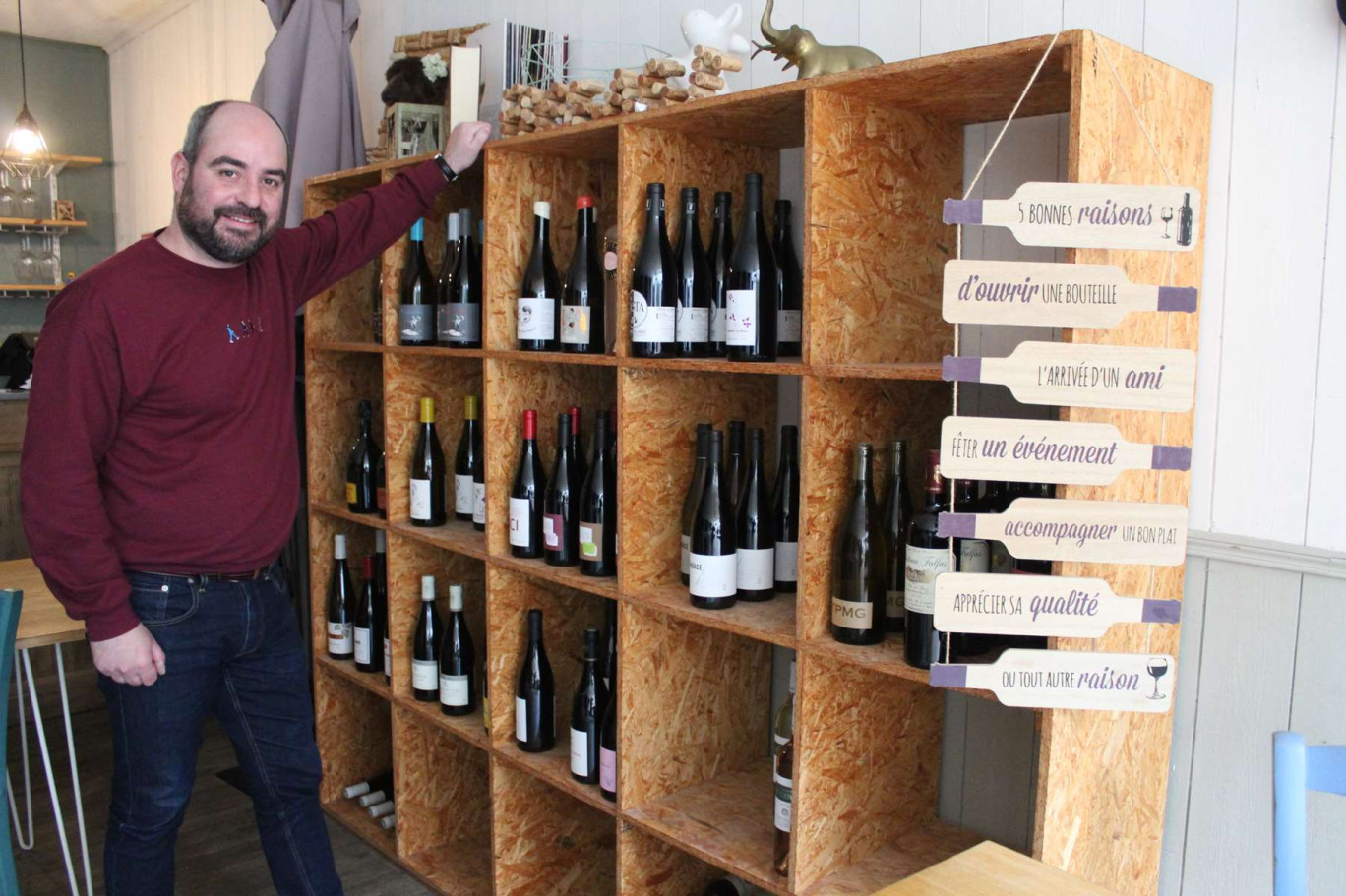 Arnaud Dorbec est à la tête du restaurant Le Passage au Verre à Laon depuis 2017.