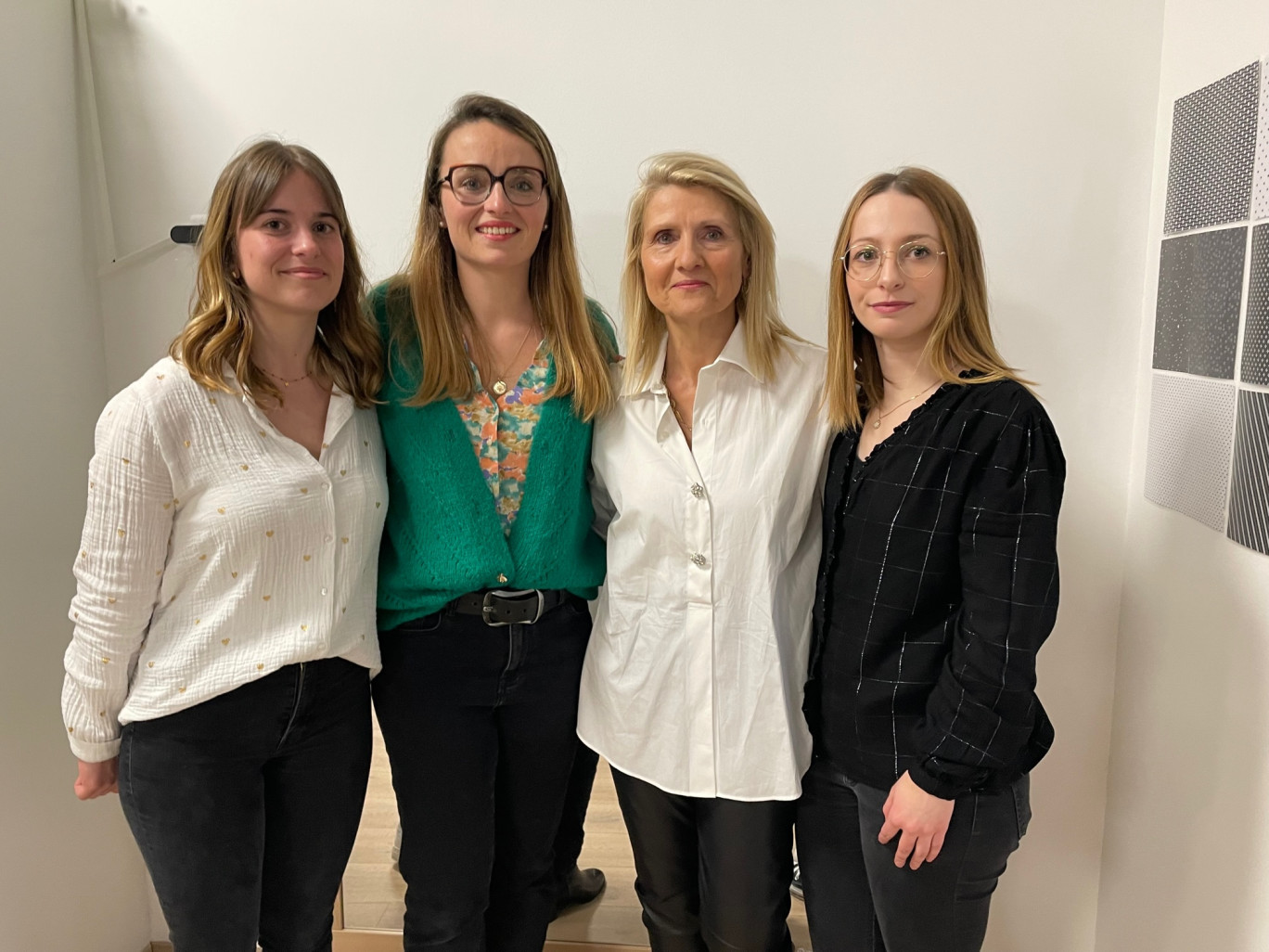 Laureen, Cécile, Alicia et Mégane sont à la manœuvre du lundi au vendredi depuis le 5 septembre 2022 auprès des enfants.