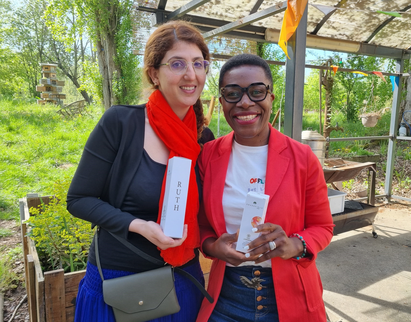 Farah Zahi et Swisa Dal Cengio nourrissent des ambitions prometteuses pour Grassfield by Ruth.