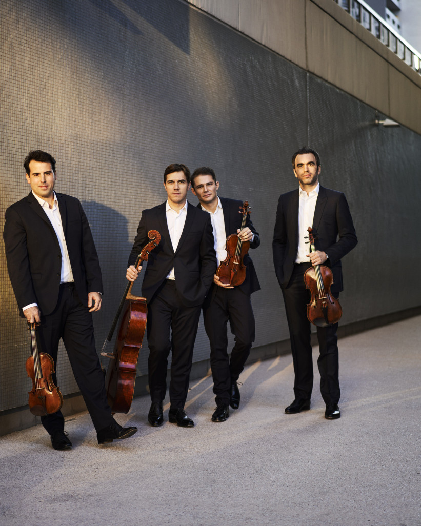Quatuor Modigliani 3. ©Jérôme Bonnet