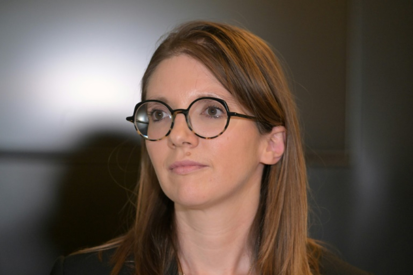 Aurore Bergé, nommée ministre des Solidarités, le 20 juillet 2023 à Paris © Alain JOCARD