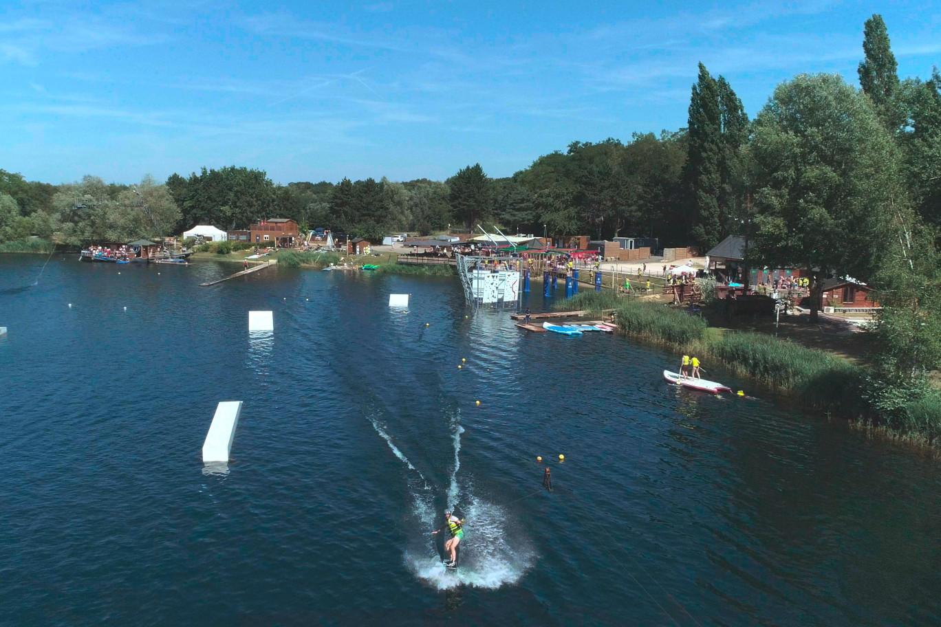 1) Le Park Nautic de Verberie s’étend sur près de 16 hectares. (© Park Nautic)