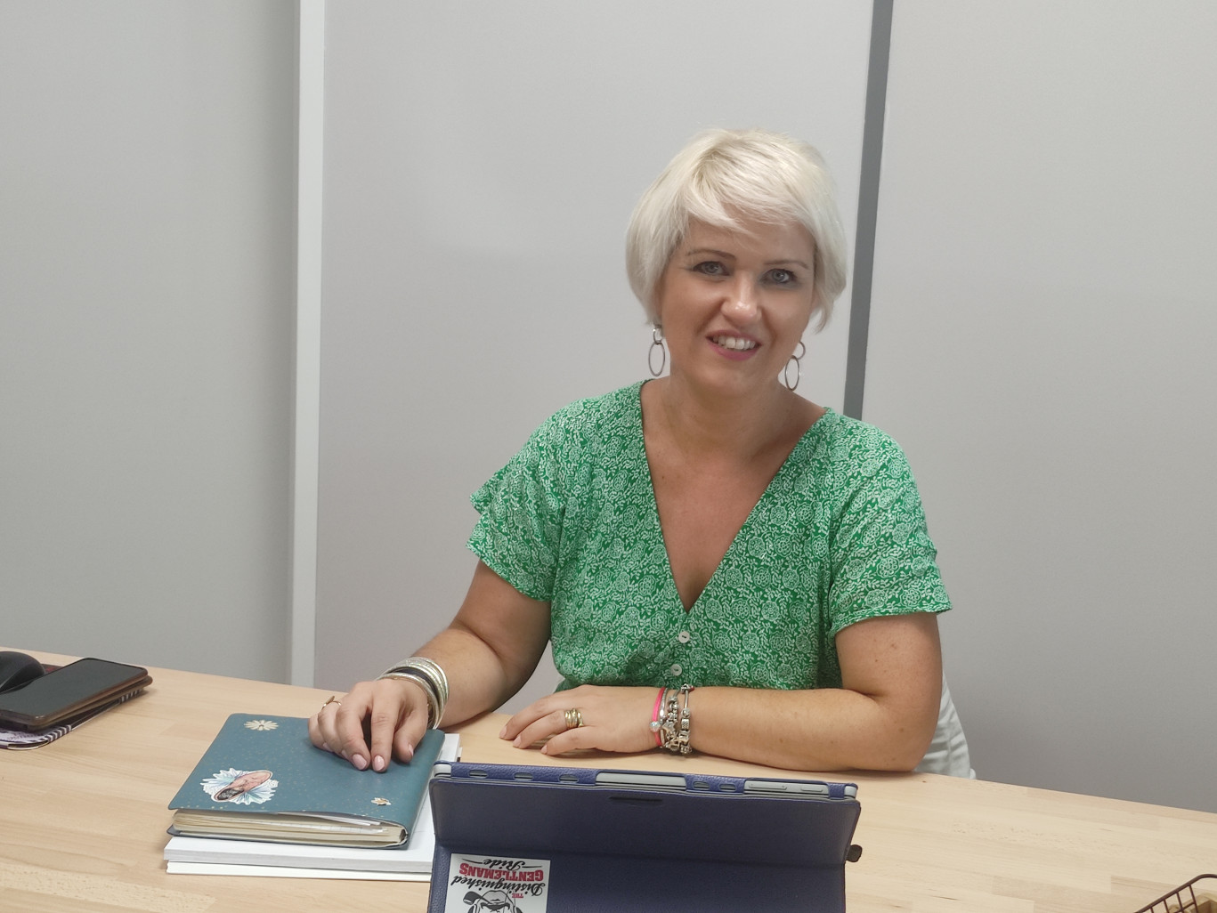 La consultante, Mathilde Lebeau sest installée dans ses nouveaux locaux en juin 2023.