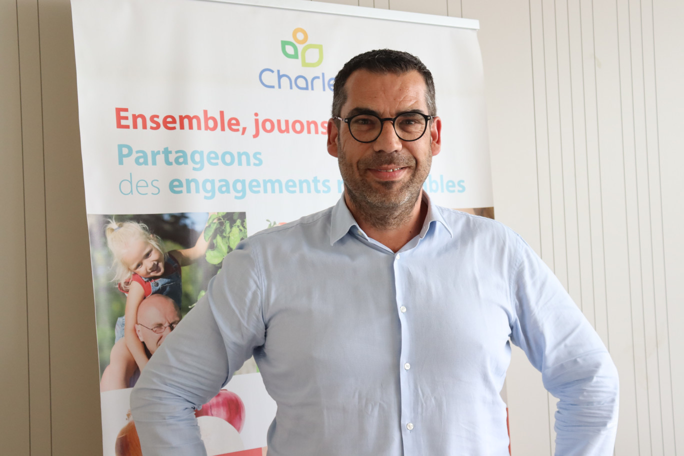 Stéphane Jean Baptiste, président directeur général du groupe Charlet. © Aletheia Press/E.Chombart