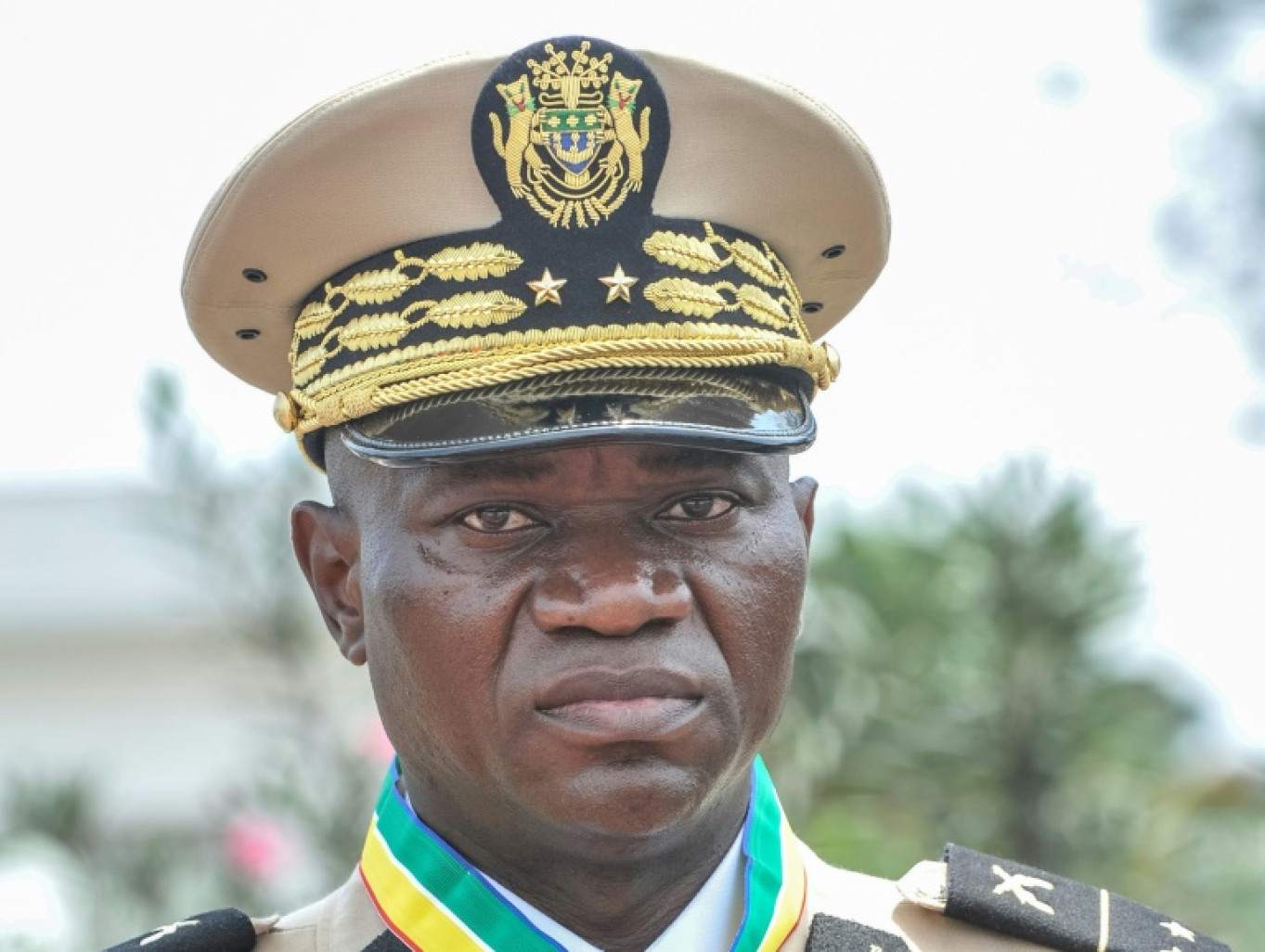 Le général Brice Oligui Nguema à Libreville, le 16 août 2023 au Gabon © -