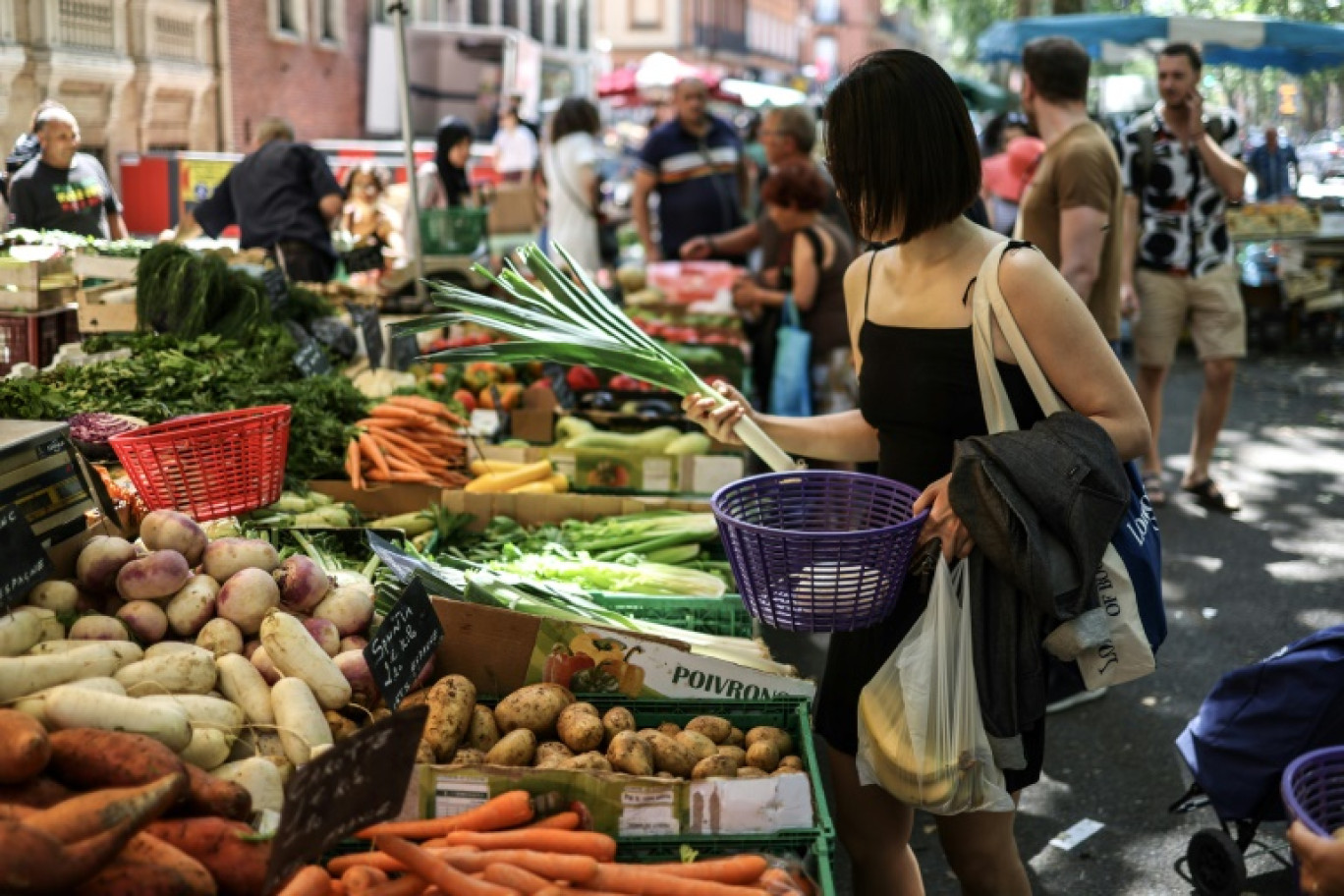 La hausse des prix alimentaires a enregistré un net coup de frein en septembre, contrebalancé toutefois par une accélération pour l'énergie © Charly TRIBALLEAU