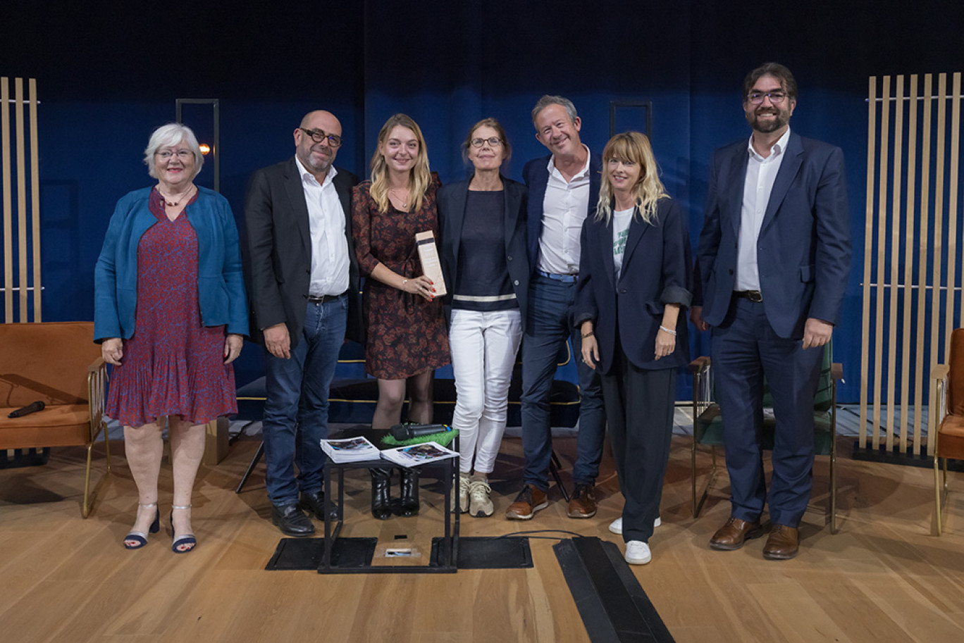 Remise du prix ce 3 octobre au Havre. (©JulienTragin)