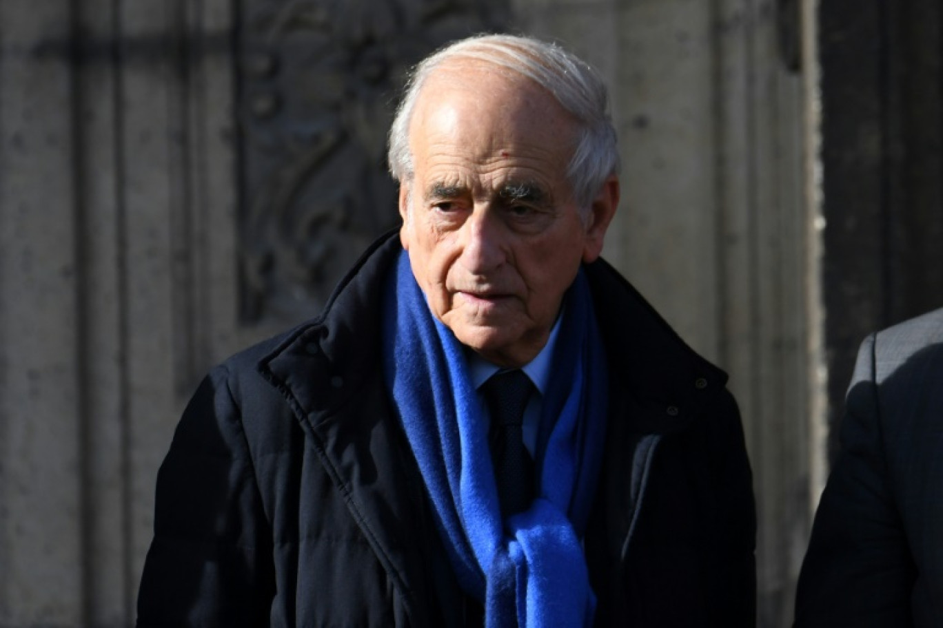 Jean-Pierre Elkabbach à Paris, le 13 octobre 2021 © Alain JOCARD