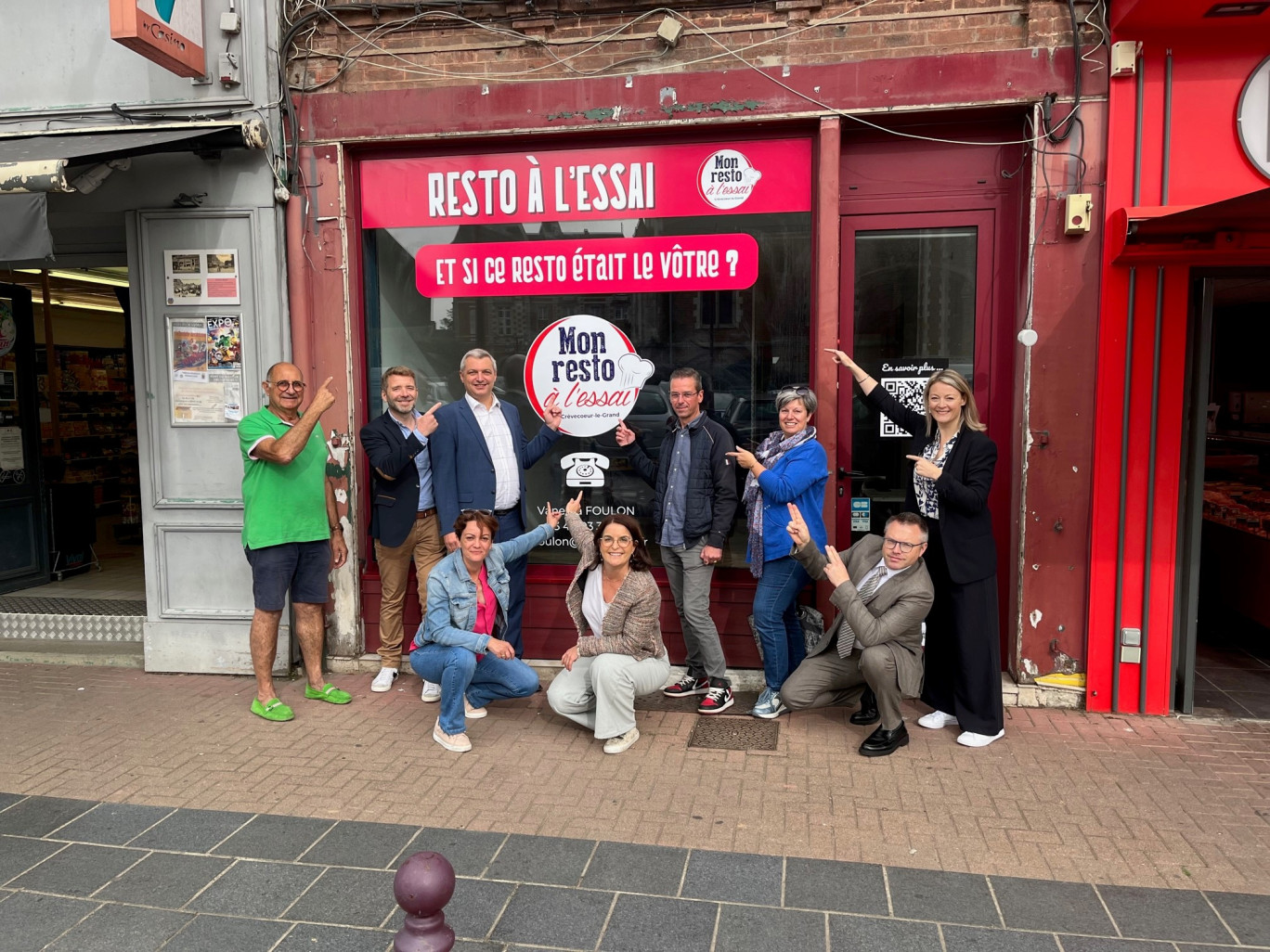 Mon Resto à l'Essai cherche nouveau restaurateur à Crèvecoeur-le-Grand.