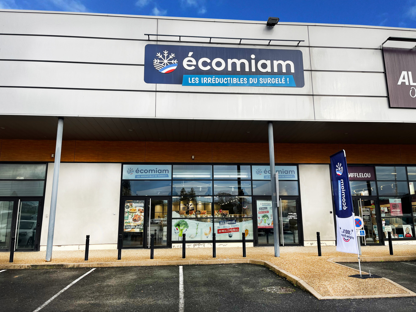 Ecomiam a ouvert ses portes dans l’ancien magasin Pimkie, près de l’opticien Alain Afflelou. (©Ecomiam)
