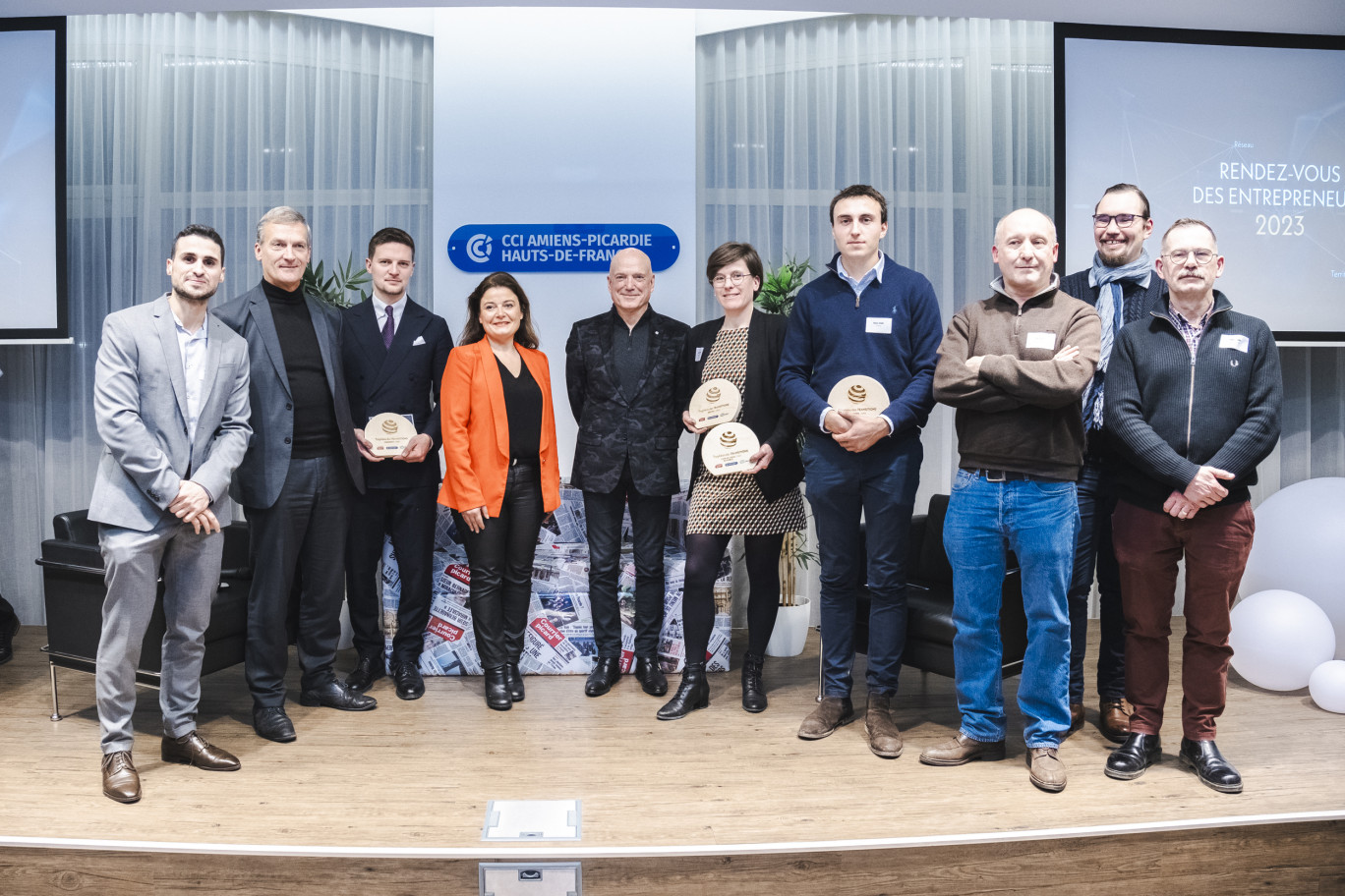 La CCI Amiens-Picardie a lancé une nouveauté avec les premiers Trophées des transitions remis lors du Rendez-vous annuel des entrepreneurs organisé traditionnellement à la CCI Amiens-Picardie. 