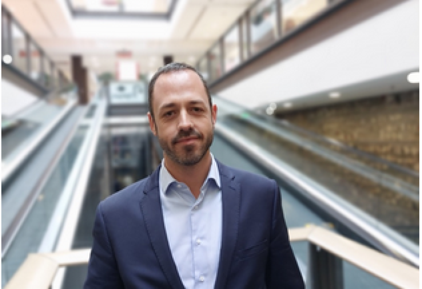Frédéric Carrez a été nommé directeur du centre commercial Place d’Armes de Valenciennes.