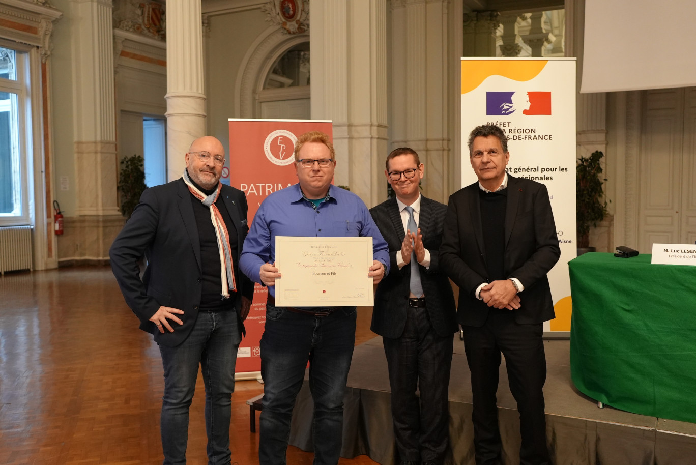 Bourson et Fils rejoint les 70 entreprises de la région labelisées Entreprise du Patrimoine Vivant.