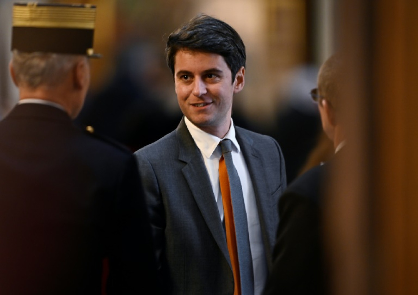 Le Premier ministre Gabriel Attal, le 17 janvier 2024 à Paris © JULIEN DE ROSA