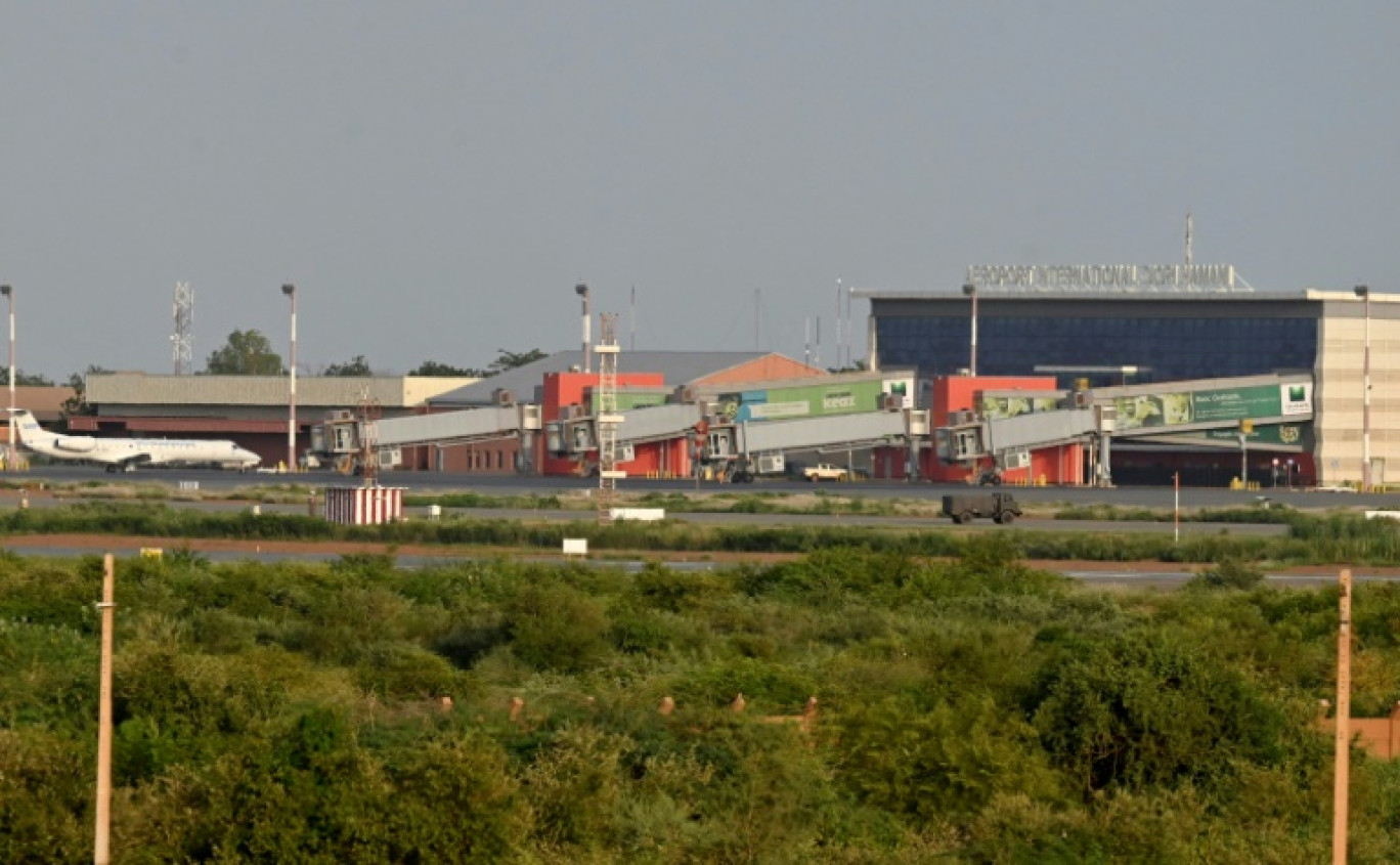 L'aéroport international Diori Hamani à Niamey, le 10 septembre 2023 au Niger © -