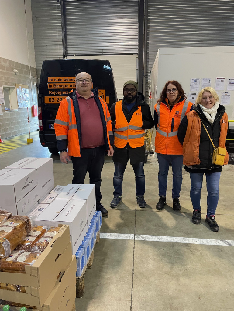 À Longueau, la Banque alimentaire de la Somme dispose, depuis huit ans, d’un entrepôt plus fonctionnel et mieux adapté au travail quotidien des bénévoles.