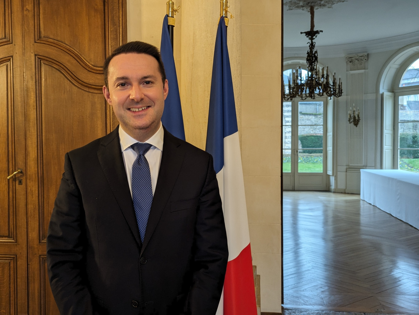 Johann Mougenot est arrivé le 25 janvier dernier comme secrétaire général de la préfecture de Côte-d’Or et sous-préfet de Dijon. (© Aletheia Press / N. Hubert)