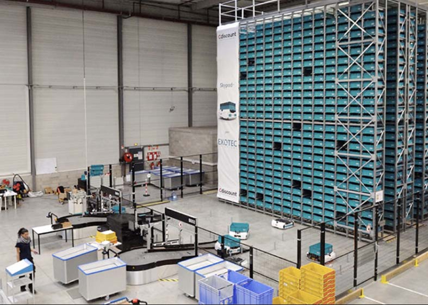 © : Exotec L’Hexagone apparaît rattraper son retard en matière de robotisation. Il demeure qu’au 18e rang mondial en nombre de robots installés.